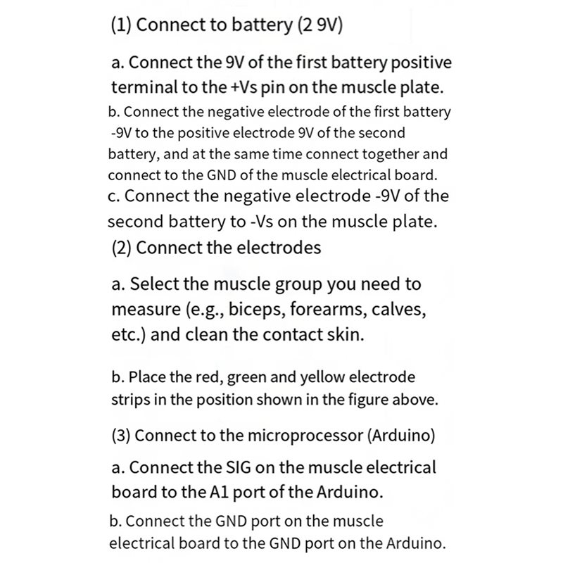 A52T 5X Muscle Electrical Sens - مراجعة Muscle Sensor Emg وسعره