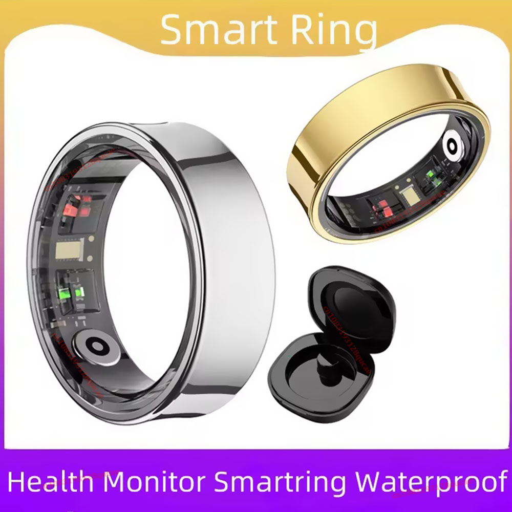 New R09 Smart Ring Men Women w - مراجعة Temperature Ring Skin وسعره
