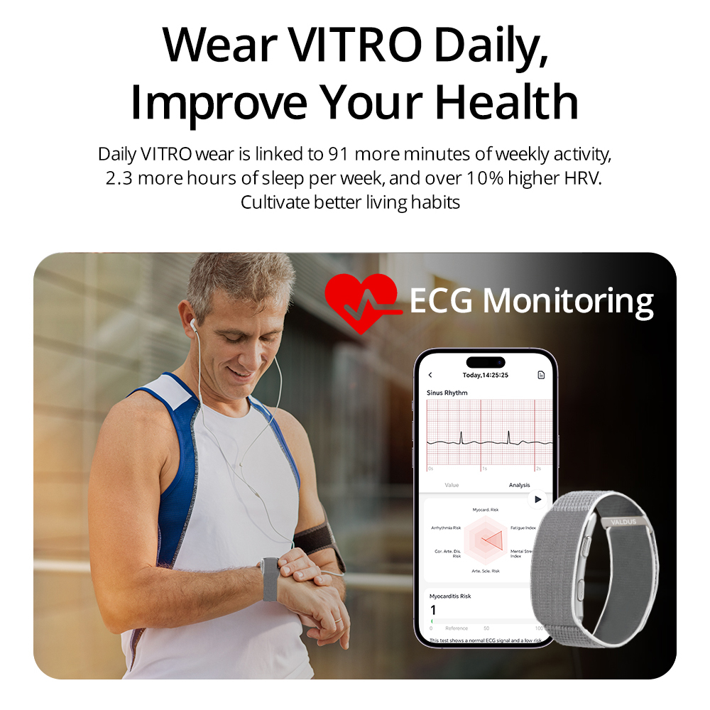 VALDUS 2026 New VITRO NO Scree - مراجعة Fall Detection Watch وسعره