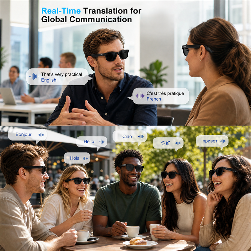 IMIKI Ai Smart Glasses 4K 800W - مراجعة Smart Glasses Lens وسعره