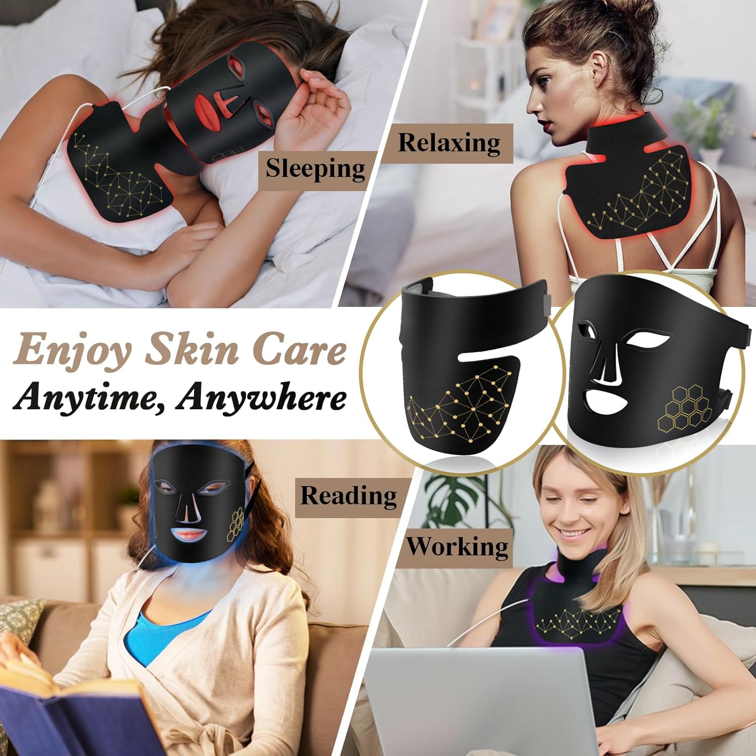 Red Light Therapy for Face and - مراجعة Galvanic Skin Sensor وسعره