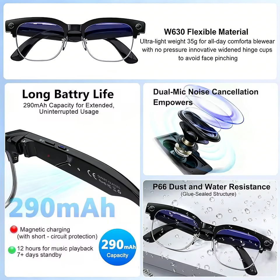 2026New 800W Pixel Camera Smar - مراجعة Smart Glasses Lens وسعره