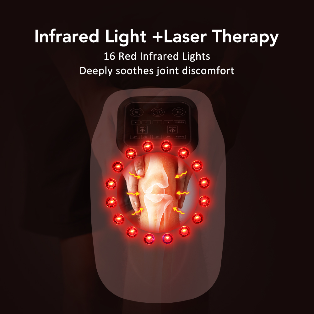 Infrared Knee Massager With 4- - مراجعة Smart Knee Wrap وسعره