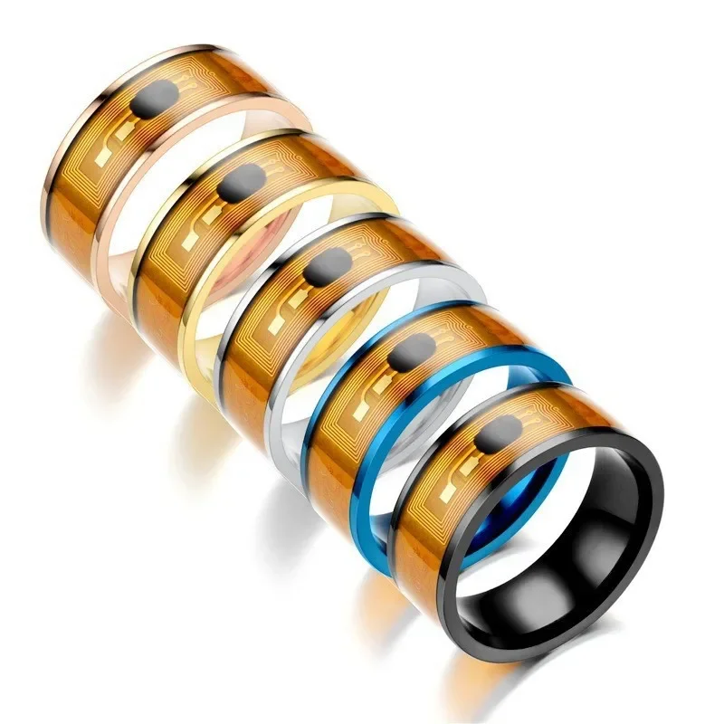 Luxury NFC Stainless Steel Pho - مراجعة Smart Ring Nfc Pay وسعره