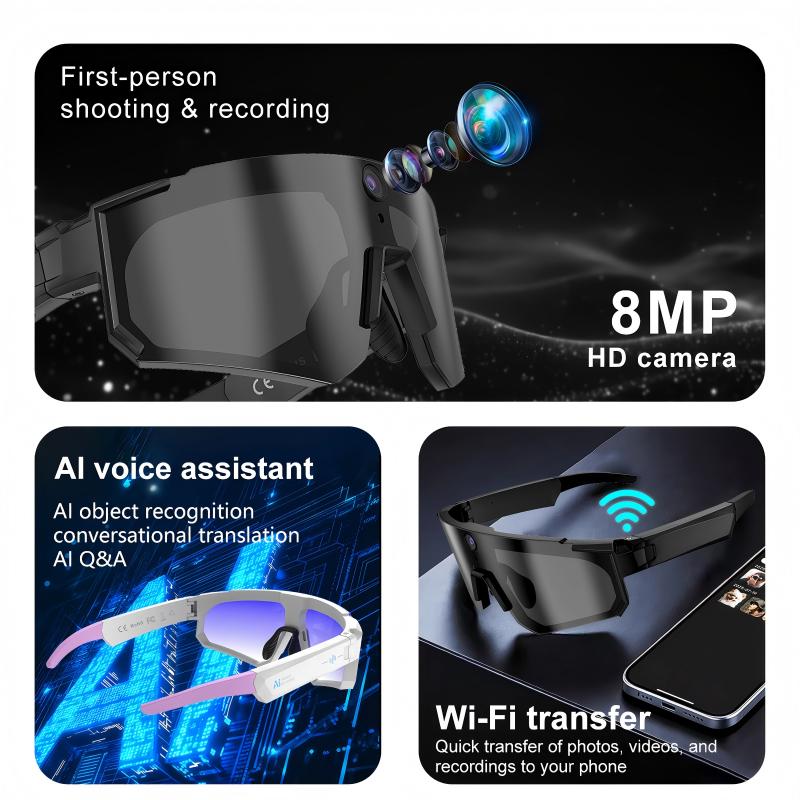 Lenovo AI Smart Glasses ChatGP - مراجعة Smart Glasses Lens وسعره