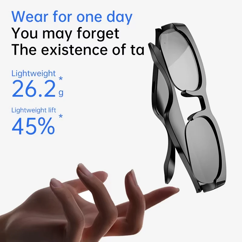 Lenovo HOT BT Audio Bone-Condu - مراجعة Smart Glasses Lens وسعره
