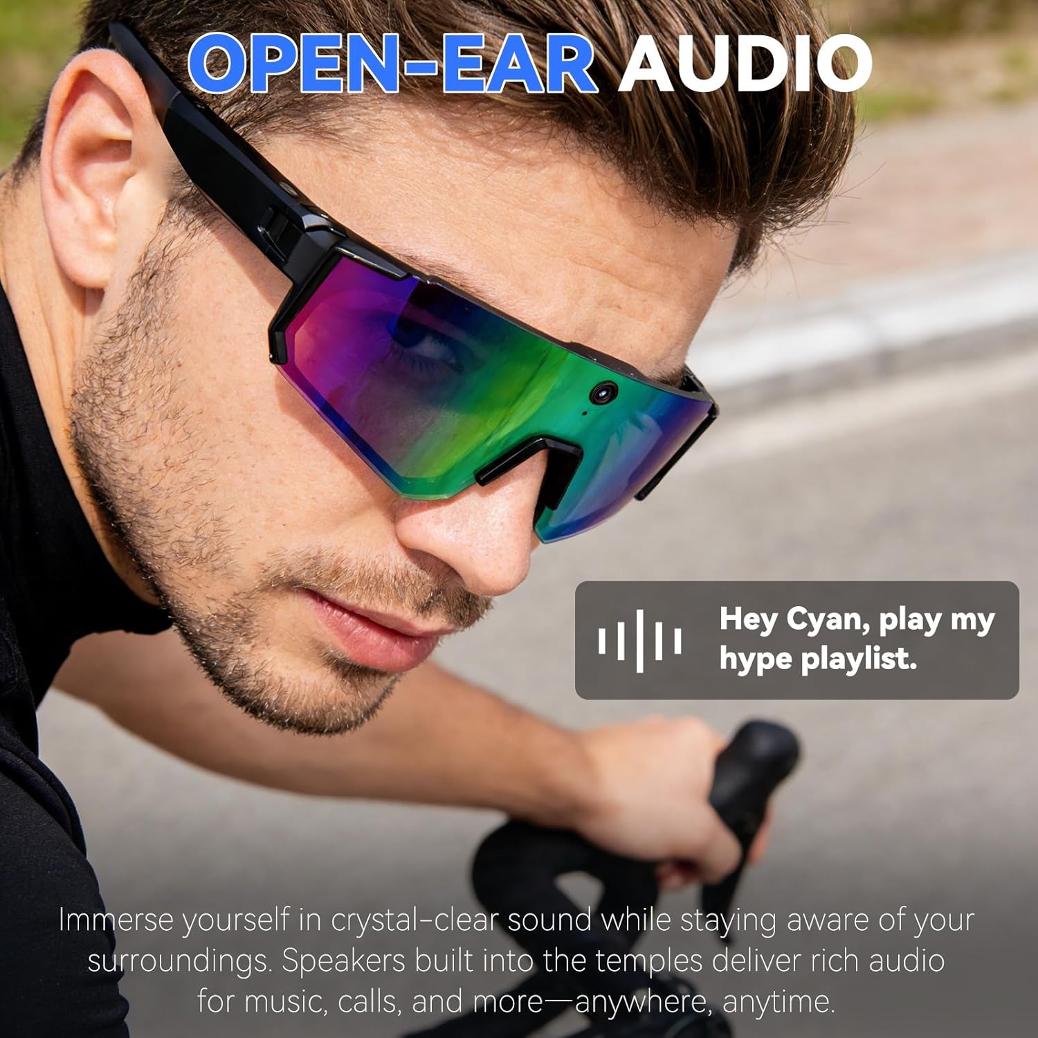 New AI smart shooting&recordin - مراجعة Smart Glasses Lens وسعره