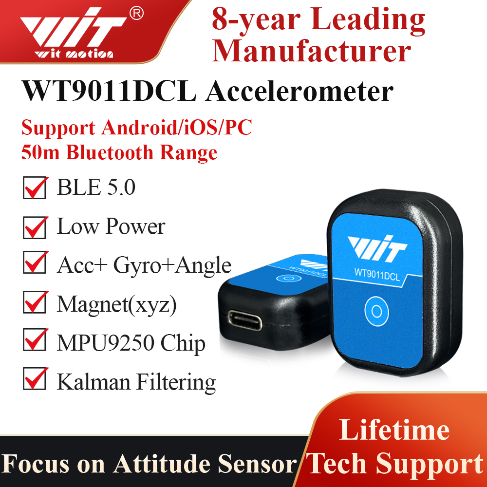 WitMotion WT9011DCL Bluetooth  - مراجعة Muscle Sensor Emg وسعره