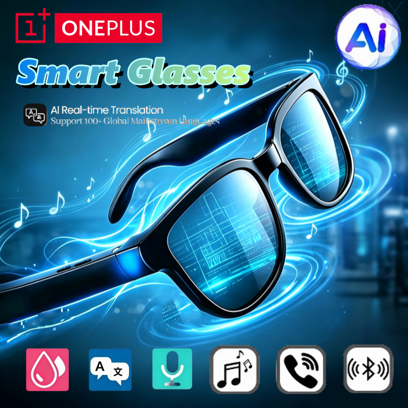 OnePlus AI Smart Wireless Glas - مراجعة Smart Glasses Lens وسعره