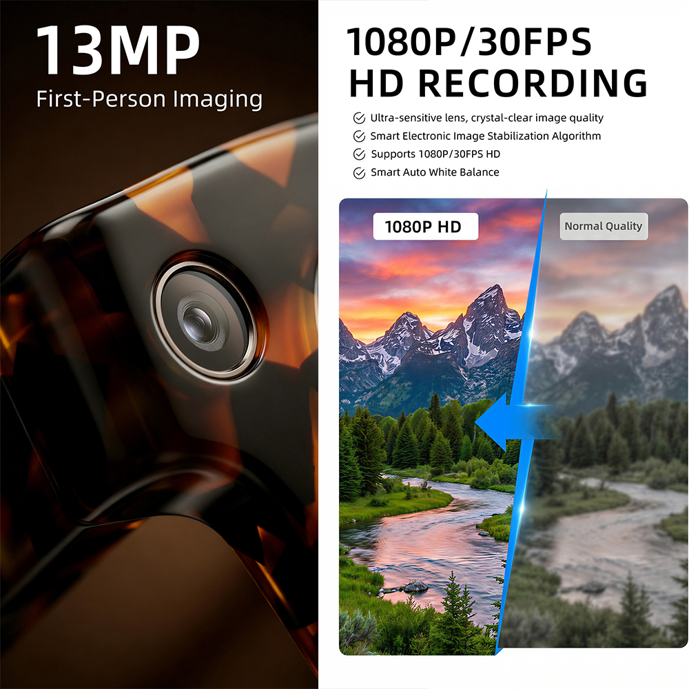 G600 Pro AI Smart Glasses 13MP - مراجعة Smart Glasses Lens وسعره
