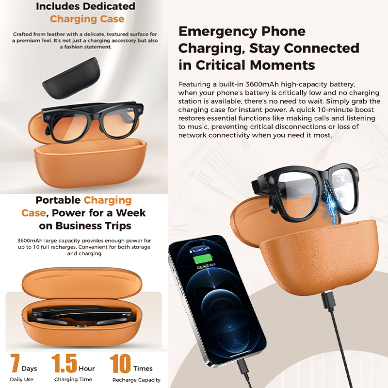 2026 New 32G Memory 800W 4K Ca - مراجعة Smart Glasses Lens وسعره