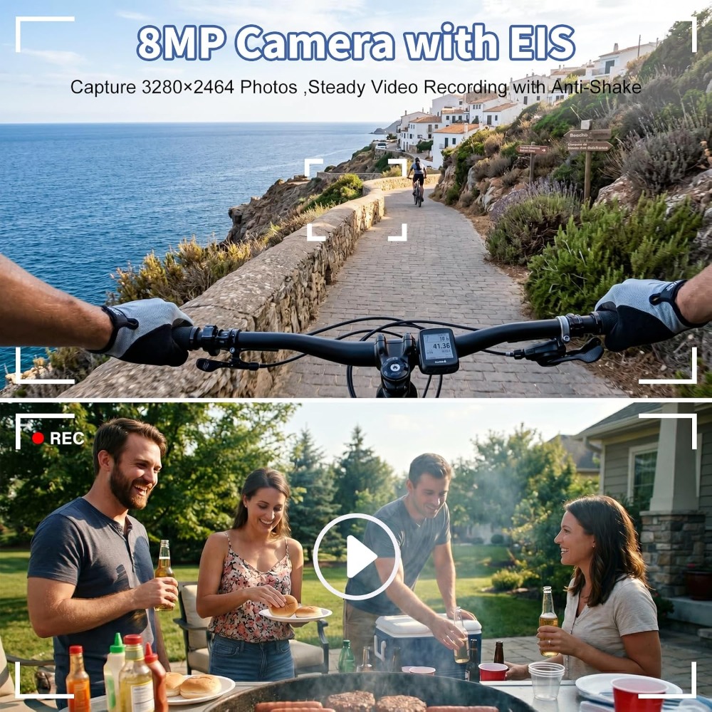 Smart Glasses with 8MP Camera, - مراجعة Smart Glasses Lens وسعره