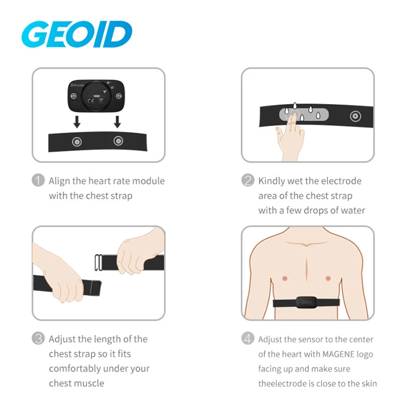 GEOID HS500 Heart Rate Monitor - مراجعة Breath Rate Monitor وسعره