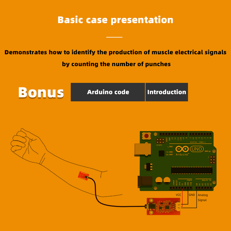 Dry Electrode EMG Sensor Elect - مراجعة Muscle Sensor Emg وسعره