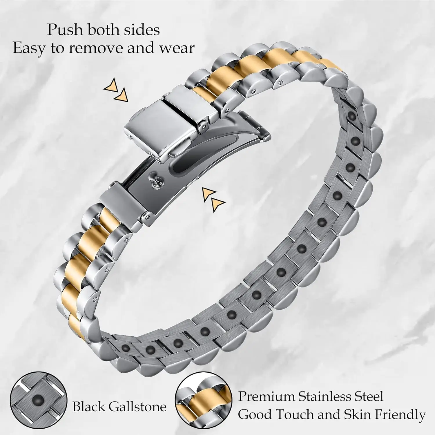 Titanium Steel Hematite Magnet - مراجعة Meditation Headband Eeg وسعره