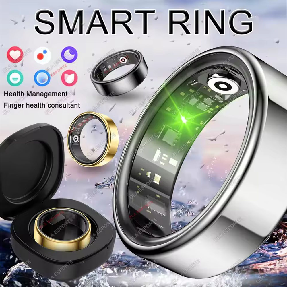 NEW R09 Smart Ring Men Women w - مراجعة Temperature Ring Skin وسعره