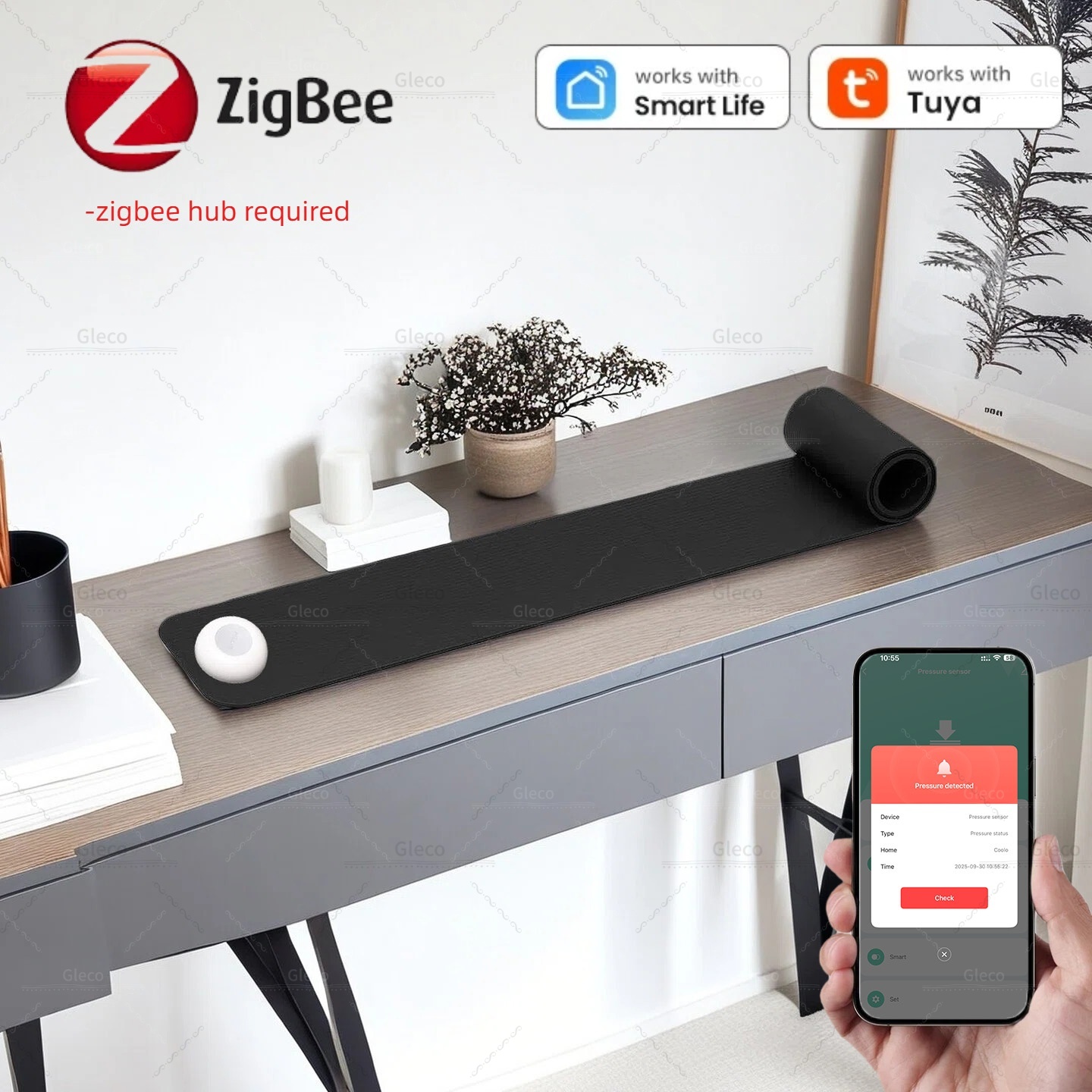 Zigbee Pressure Sensor Detecto - مراجعة Smart Insole Pressure وسعره