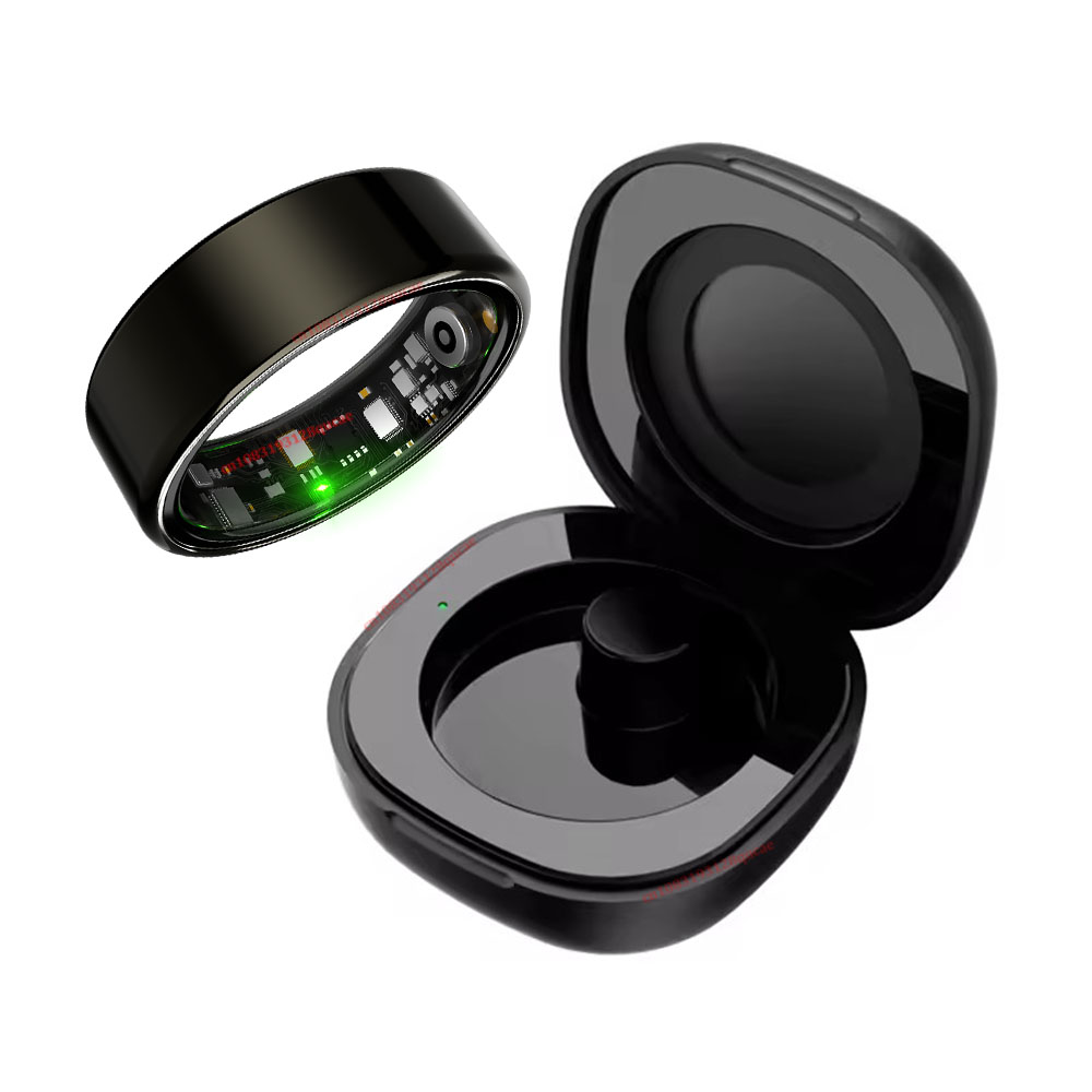 R09 Smart Ring Men Women with  - مراجعة Temperature Ring Skin وسعره