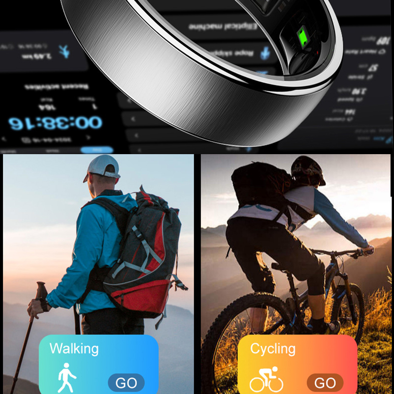 R10 Charging Case Smart Ring M - مراجعة Temperature Ring Skin وسعره