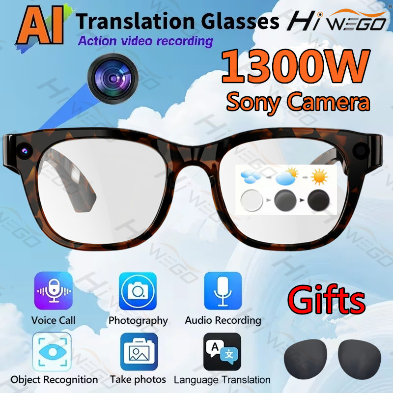 Hiwego 2026 New12K HD AI Smart - مراجعة Smart Glasses Lens وسعره