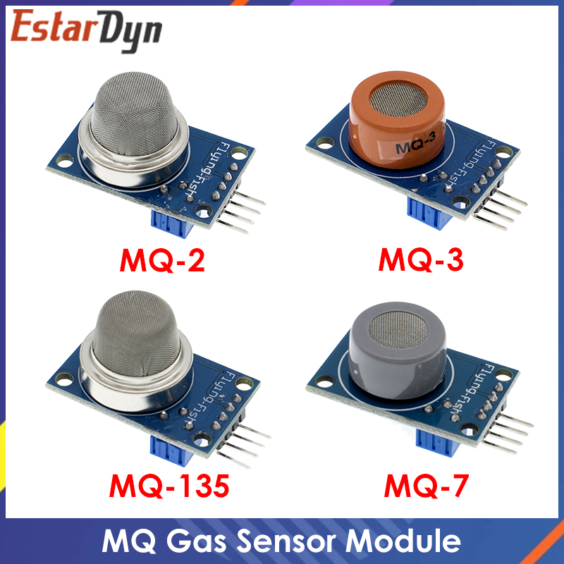 MQ-2 MQ-3 MQ-7 MQ-135 Detectio - مراجعة Muscle Sensor Emg وسعره