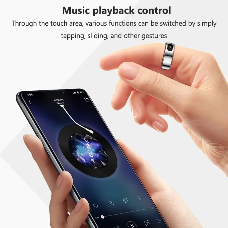 R08 Smart Ring Men Women Charg - مراجعة Temperature Ring Skin وسعره