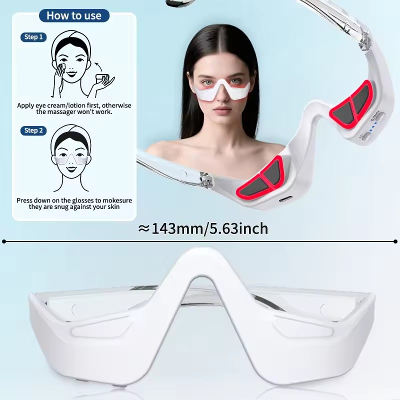 Under Eye Red Light Therapy De - مراجعة Light Therapy Glasses وسعره