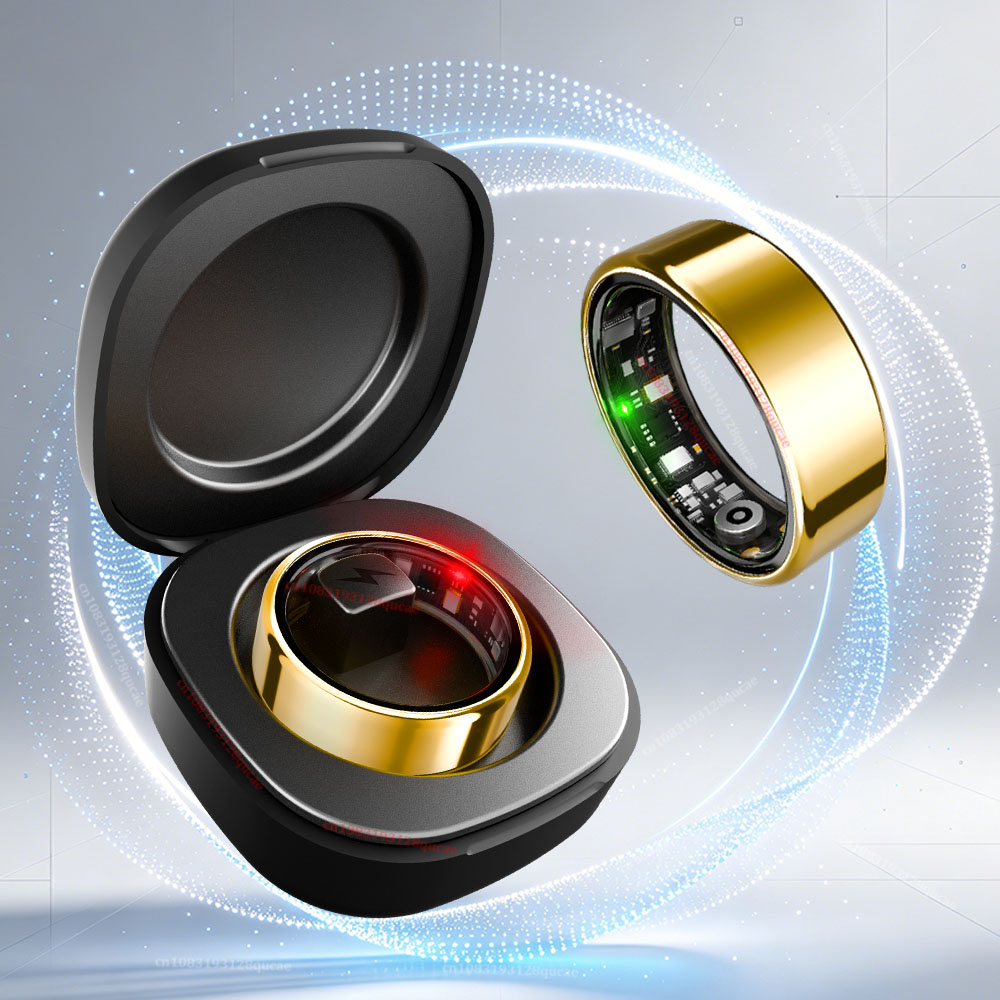 R09 Smart Ring Men Women with  - مراجعة Temperature Ring Skin وسعره