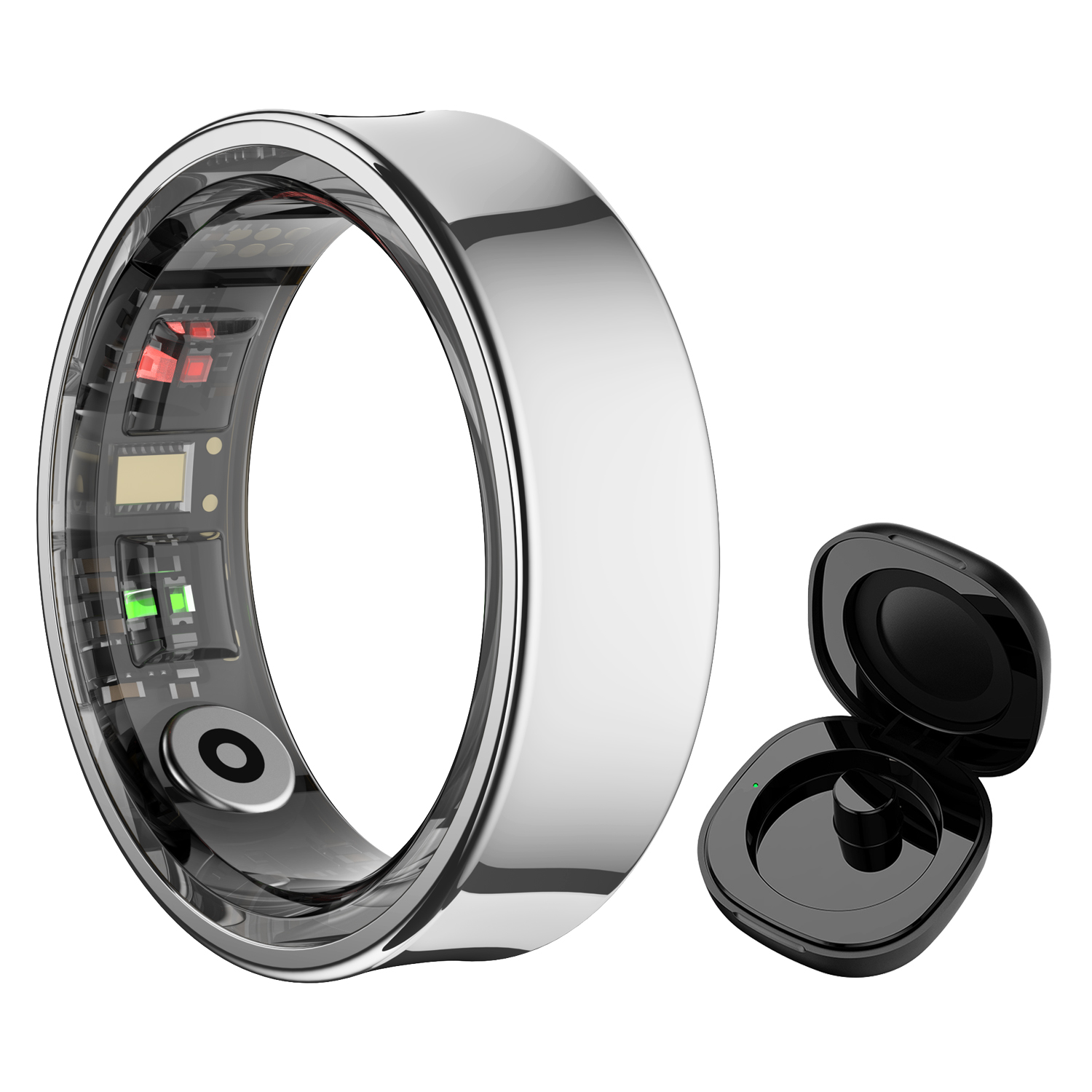 New Smart Ring R09 Health Moni - مراجعة Temperature Ring Skin وسعره
