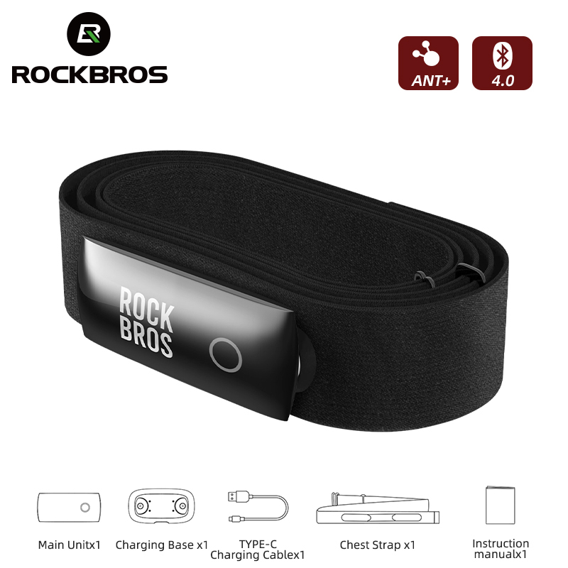 ROCKBROS H828 Heart Rate Senso - مراجعة Breath Rate Monitor وسعره