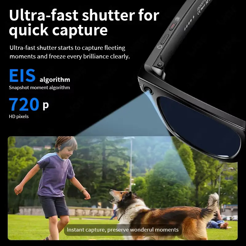 AI Smart Glasses with 8MP Came - مراجعة Smart Glasses Lens وسعره