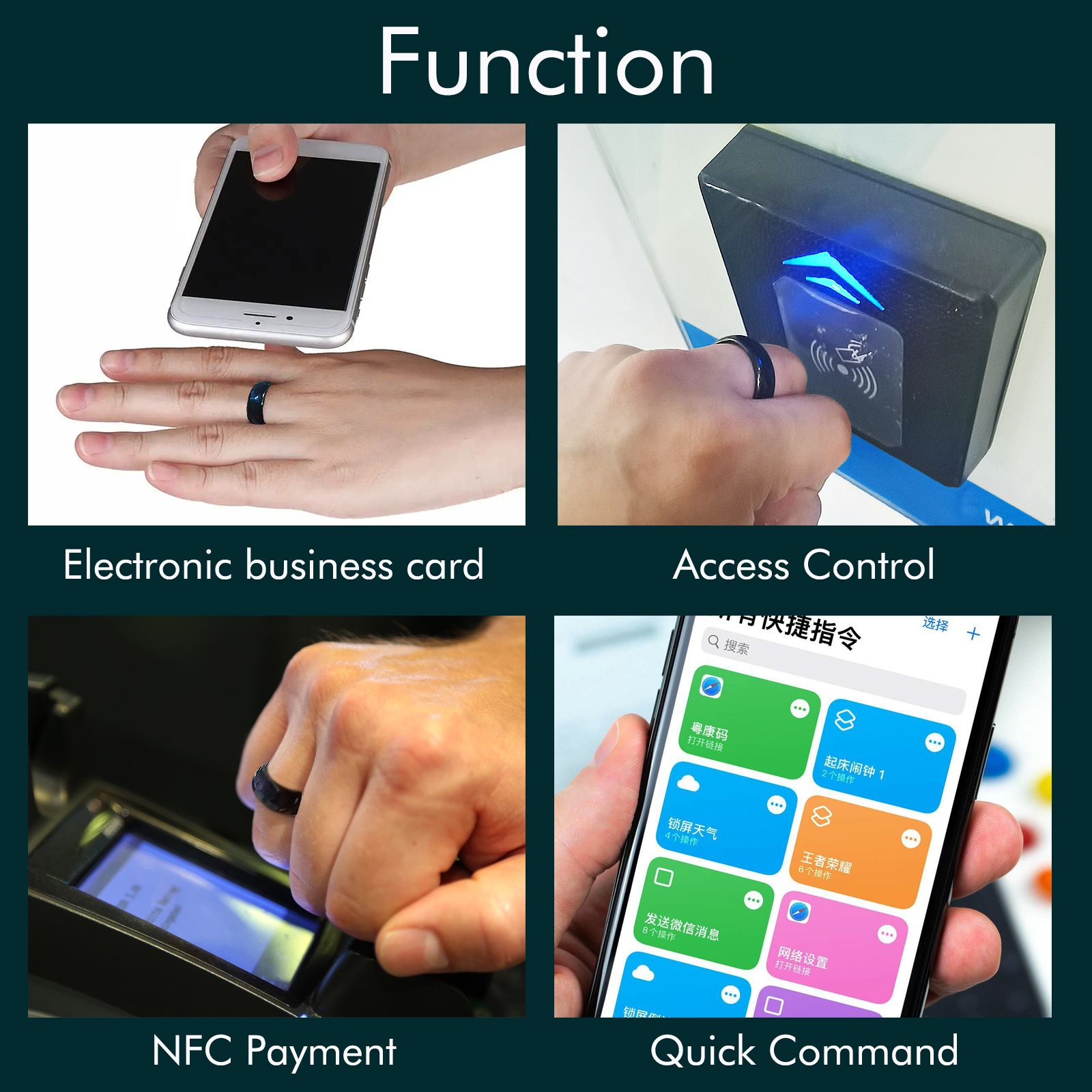 NFC Ntag216 Chip Ceramic Smart - مراجعة Smart Ring Nfc Pay وسعره
