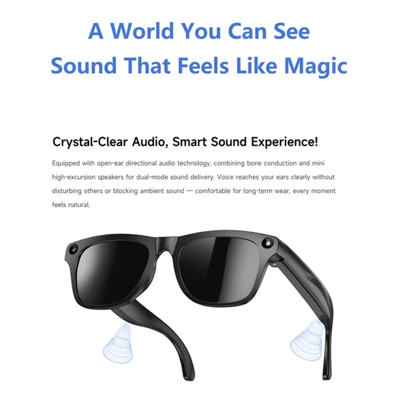 Lenovo AI Smart Glasses 8K HD  - مراجعة Smart Glasses Lens وسعره